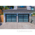 Modern New Black Section Panel Garage Door con